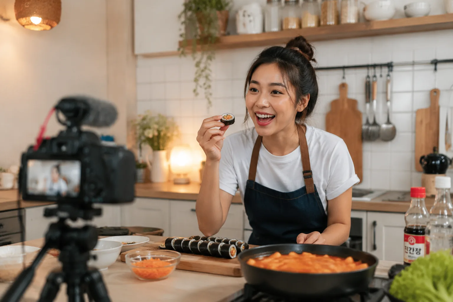 Looking for Creators to Learn & Create K-Food With Us